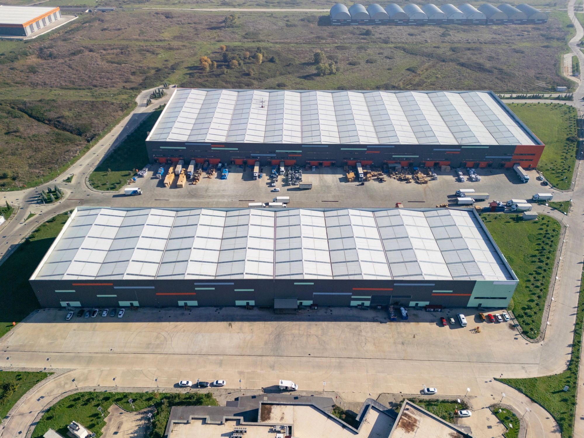 Heavy manufacturing and logistics facility